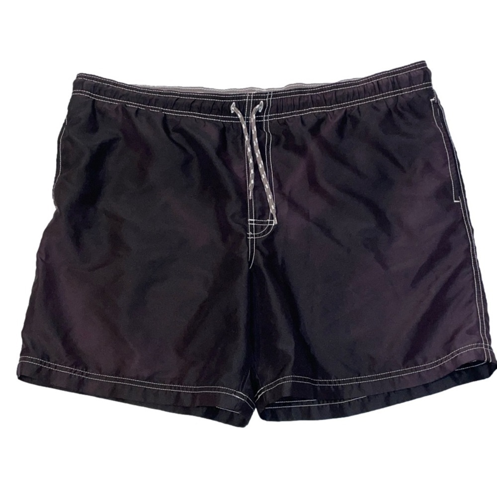 Croft & Barrow Men's Bermuda Swimwear Size L, Fake Fly, Drawstring Closure !